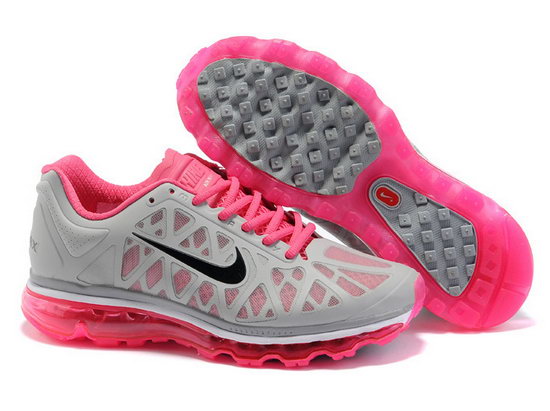 Womens Nike Air Max 2011 Grey Pink For Sale